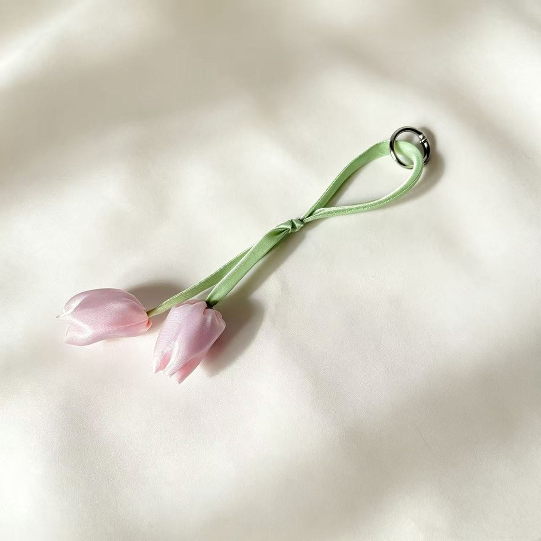 Decorative Floral Keychain Bowlift