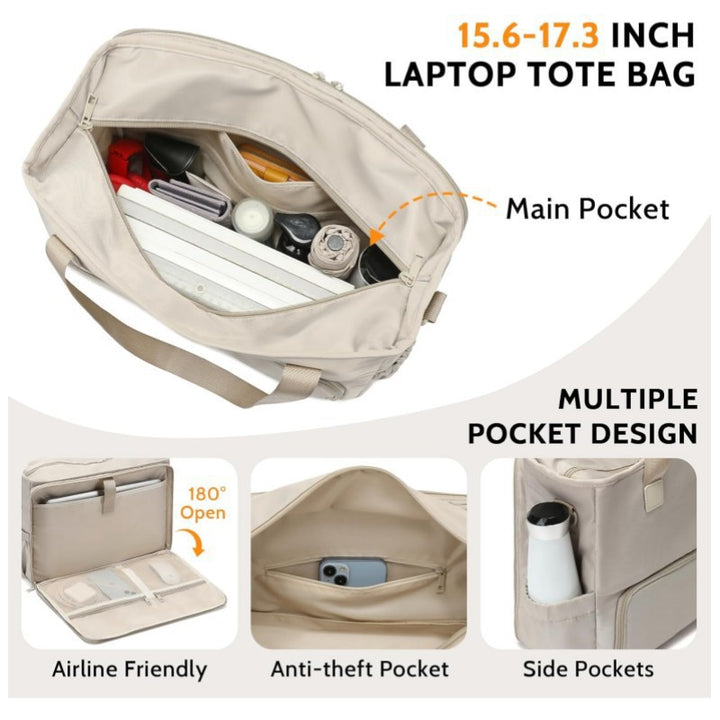 Insulated Multi-Compartment Lunch Tote Bowlift