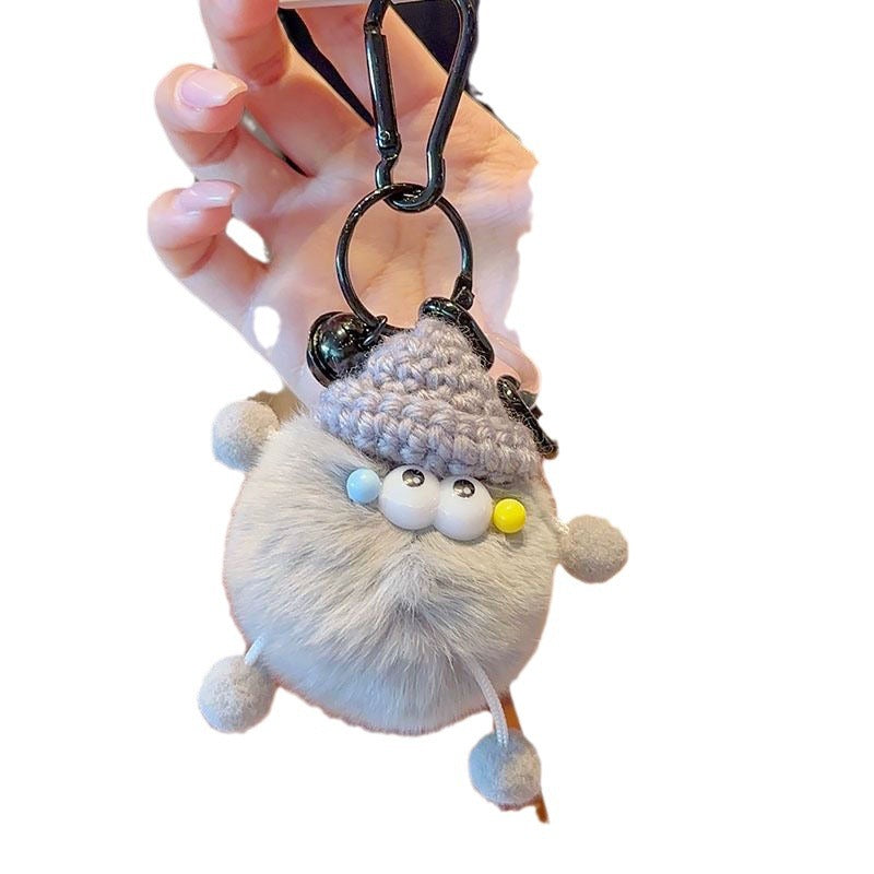 Adorable Plush Character Keychain Bowlift