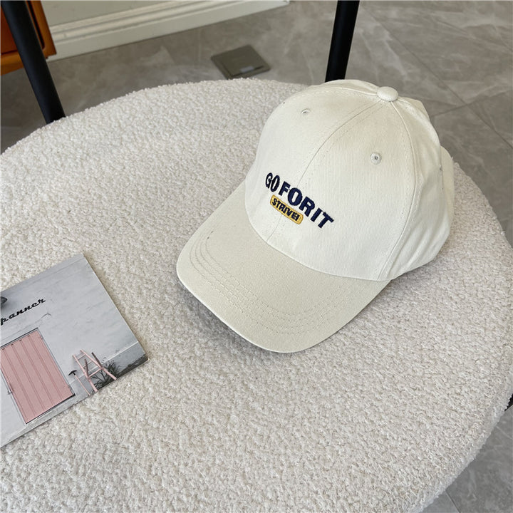 Women's Casual Cotton Adjustable Baseball Cap Bowlift