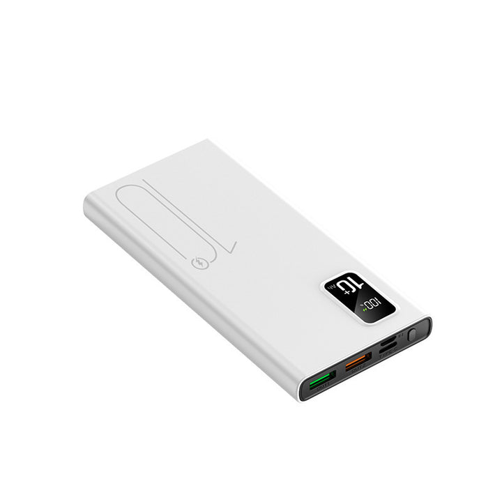 High-performance power bank with integrated fast charging function and LCD display Bowlift