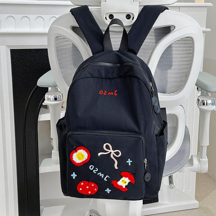 Stylish Embroidered Backpack
