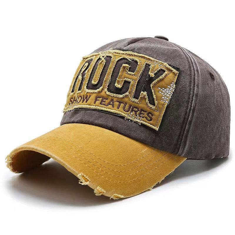 Unisex Distressed Graphic Adjustable Cap Bowlift