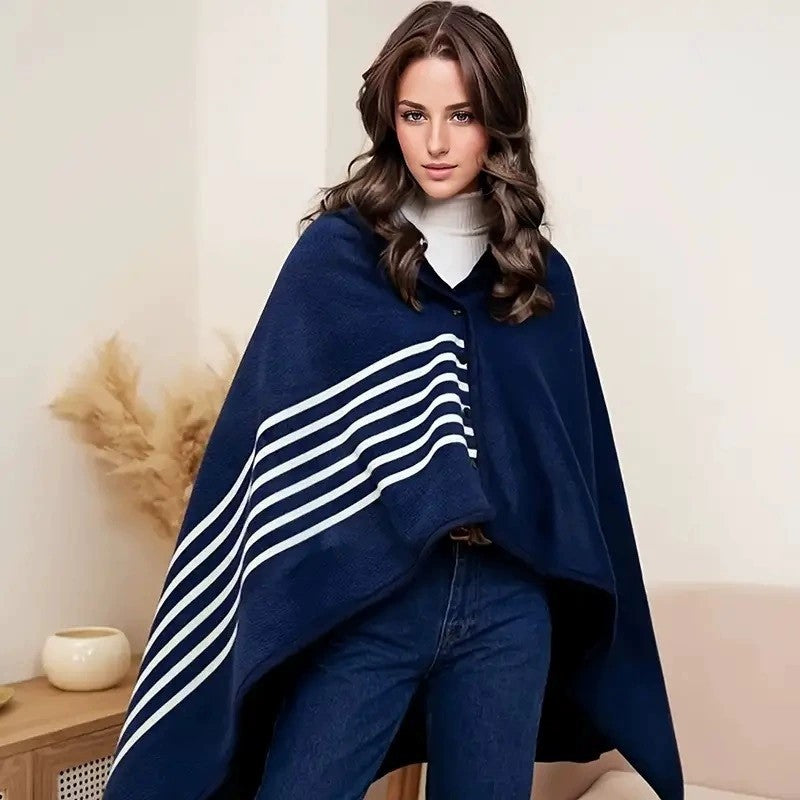 Women Comfortable Throw Blanket with Checkered Pattern Bowlift
