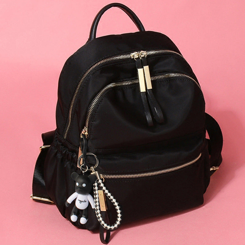 Modern Dual-Zipper Backpack Bowlift