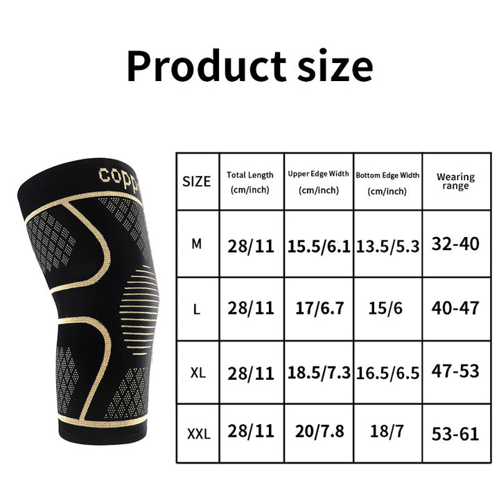Copper Infused Knee Support Sleeve Bowlift