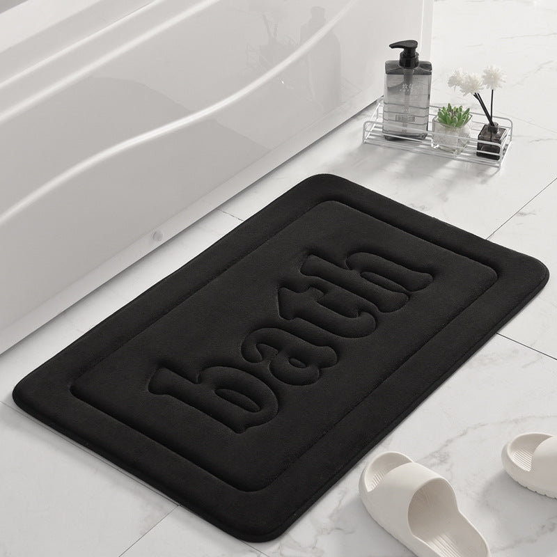 Soft Textured Bath Mat Bowlift