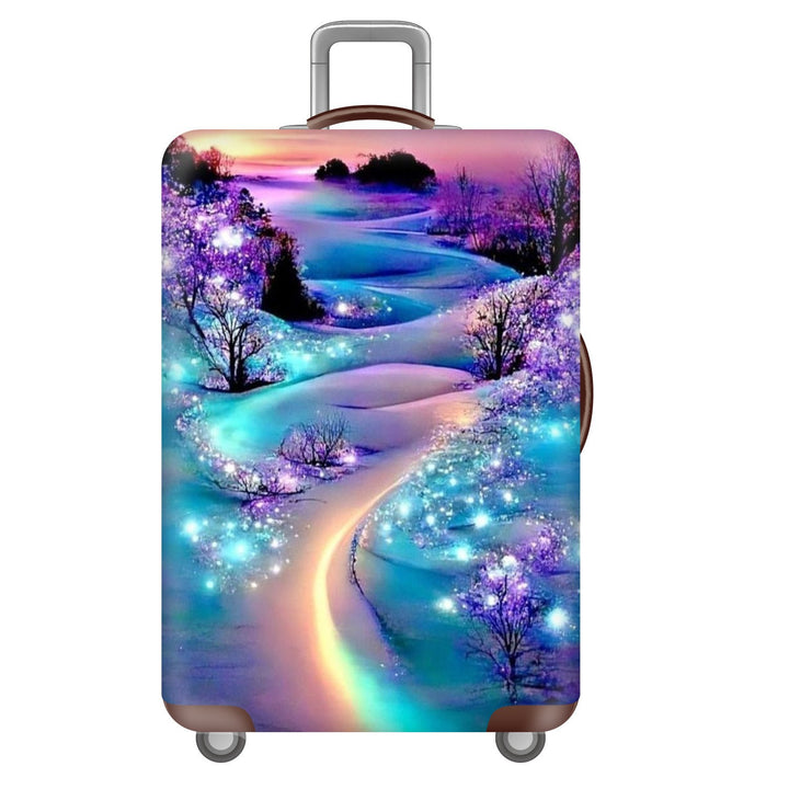 Unisex hard-shell suitcase with impressive Colosseum motif Bowlift