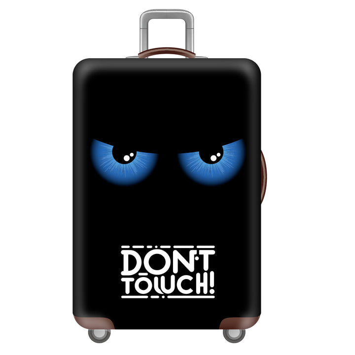Unisex hard-shell suitcase with funny monster design Bowlift