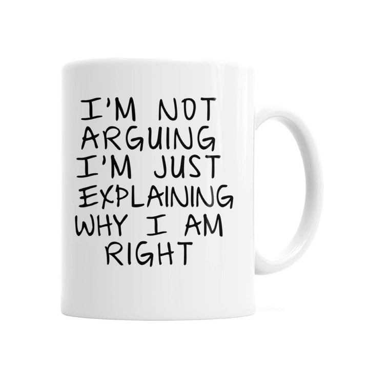 Large Dishwasher-Safe Stoneware Statement Coffee Mug With Oversized C-Handle And Humorous "Great Job Mom" Typographic Print