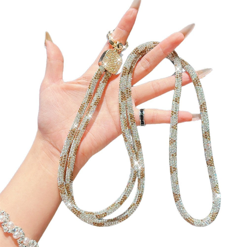 Sparkling Crystal Eyewear Chain Bowlift