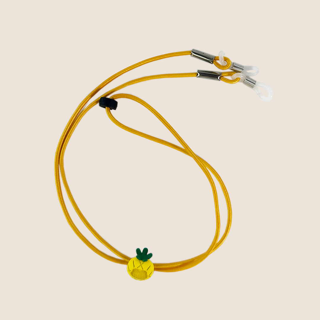 Adjustable Lanyard with Decorative Pineapple Charm Bowlift