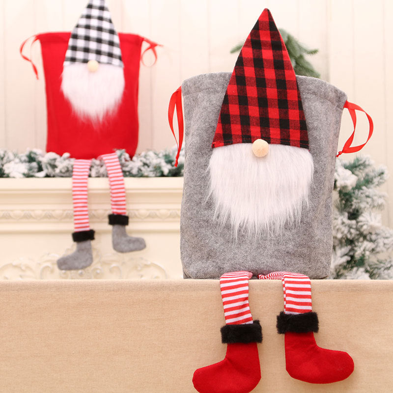 Decorative Plush Gnome Doll Bowlift