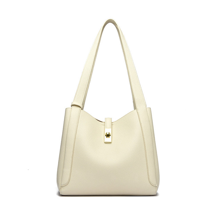 Elegant Structured Shoulder Tote Bowlift