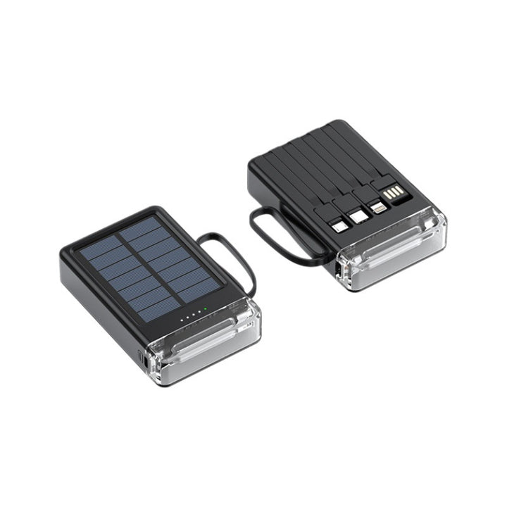 Solar power bank with multifunctional design and integrated fast charging function Bowlift