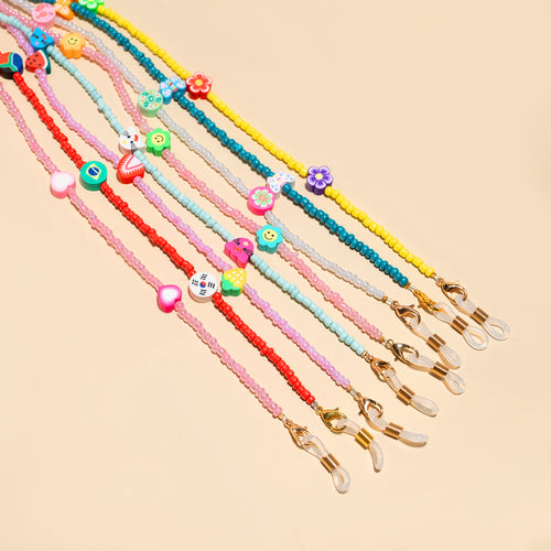Beaded Eyewear Chain Bowlift