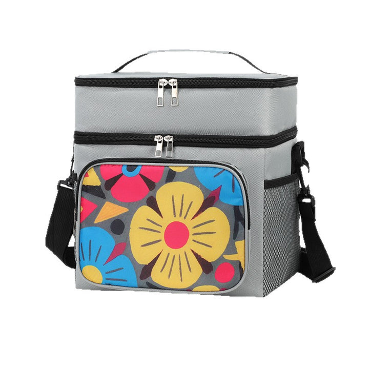 Insulated Floral Lunch Cooler Bag Bowlift
