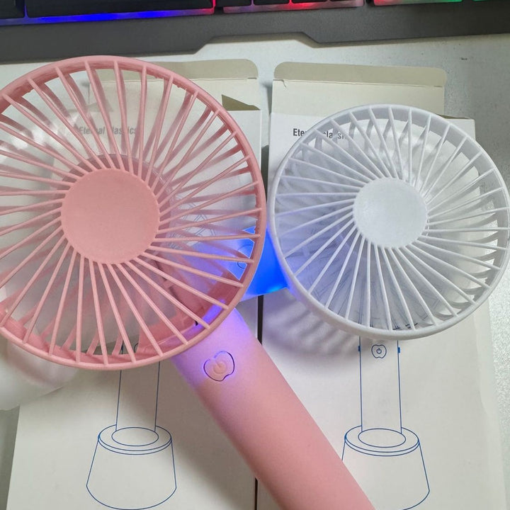 Women's Portable Hand Fan Bowlift