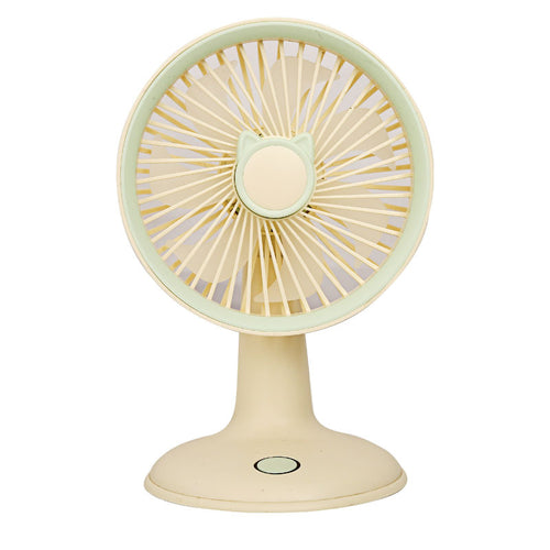 Ladies Portable Mini Fan in Playful Cat Design Bowlift