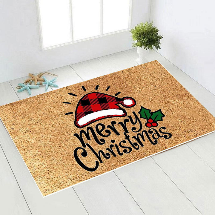 Holiday-Themed Welcome Mat Bowlift