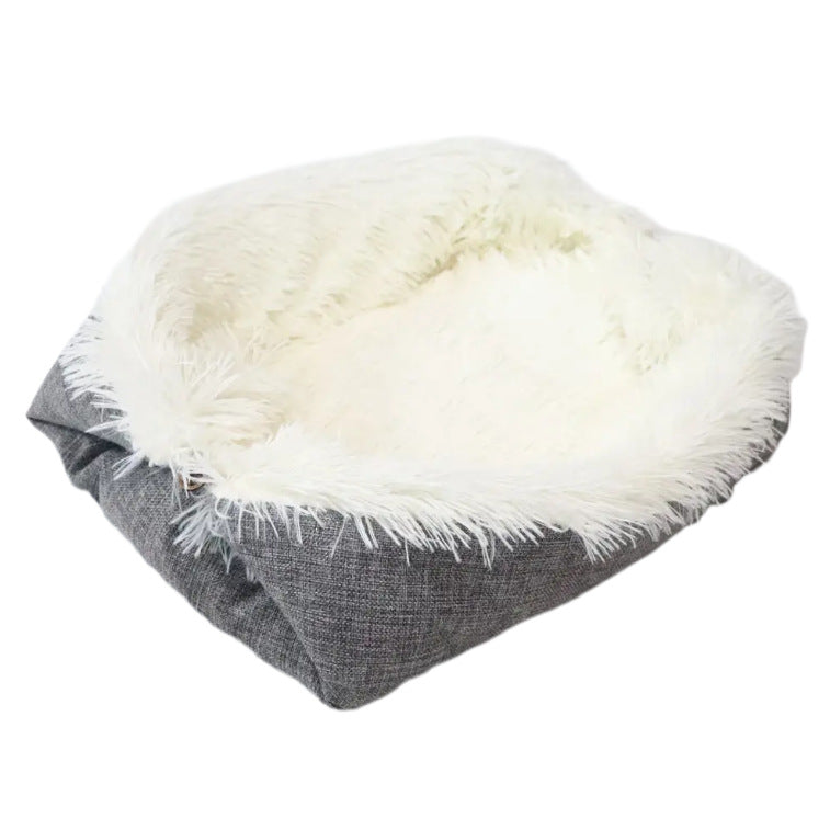 Cozy Plush Dog Bed