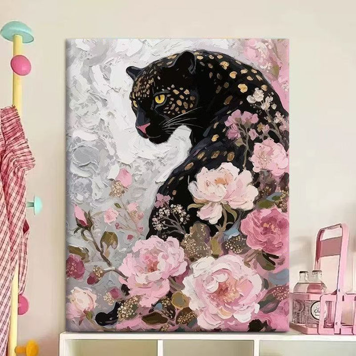 Artistic Animal-Themed Canvas Wall Art Bowlift