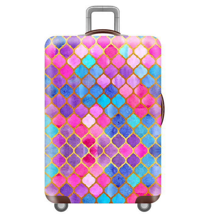 Unisex Hard-shell Travel Suitcase with Funny Panda Design Bowlift