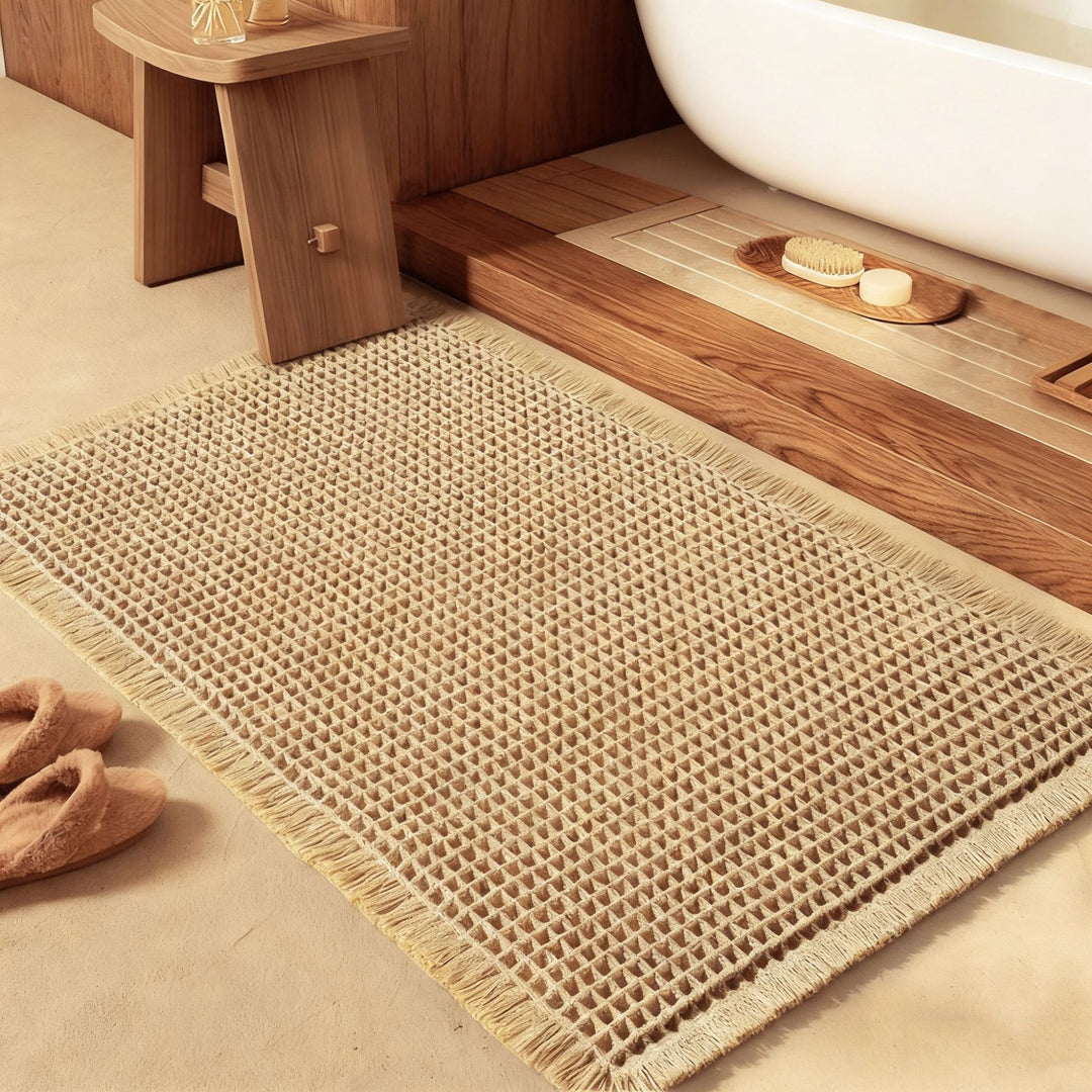 Textured Bath Mat Bowlift