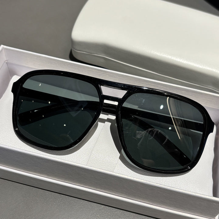 Premium Oversized Angular Frame Sunglasses Bowlift