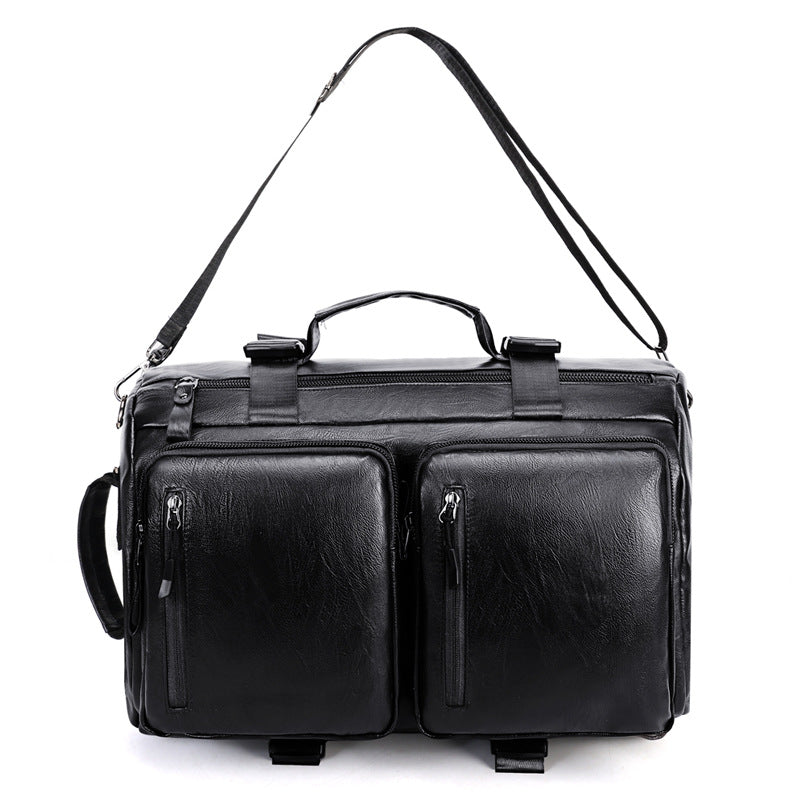 Versatile Dual-Compartment Business Backpack Bowlift
