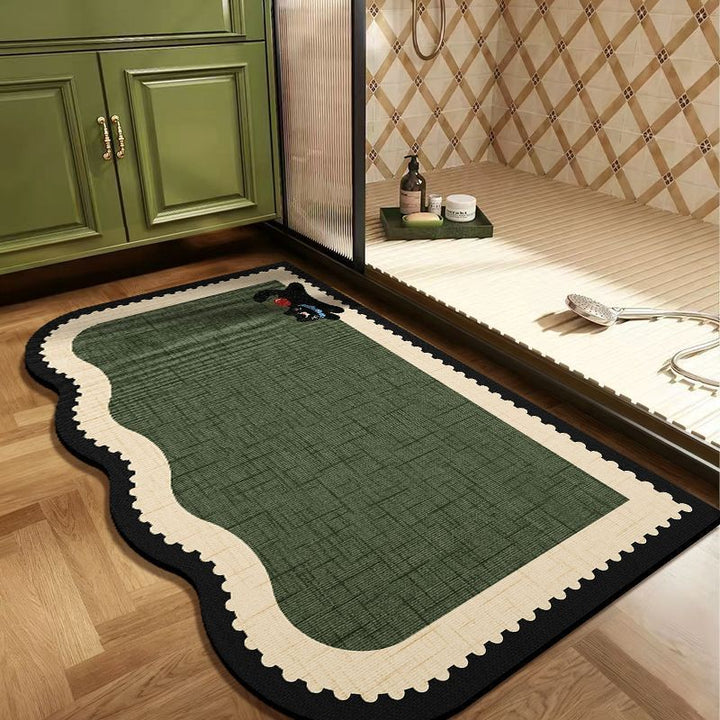Cotton Memory Foam Bath Rug