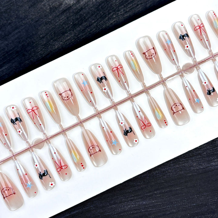 Elegant Ombre Art Press-On Nails