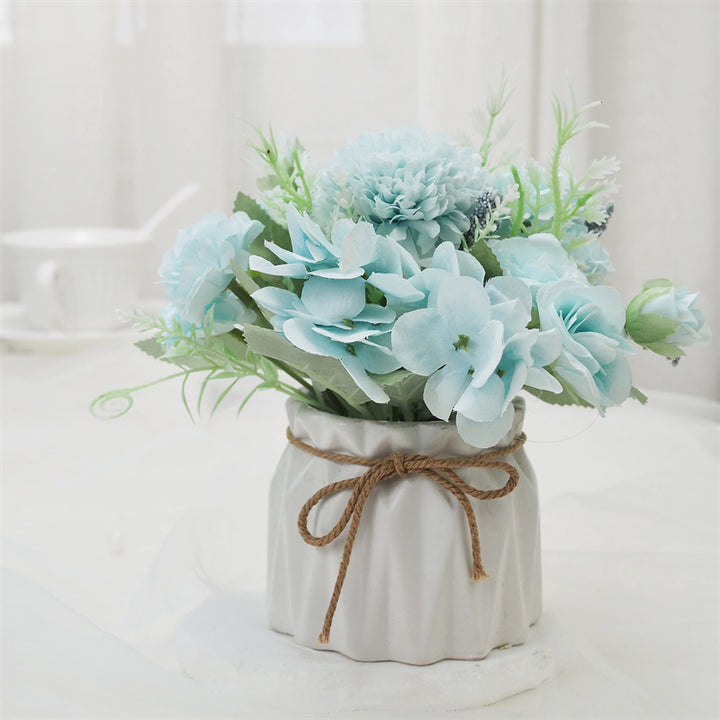 Decorative Faux Flower Arrangement