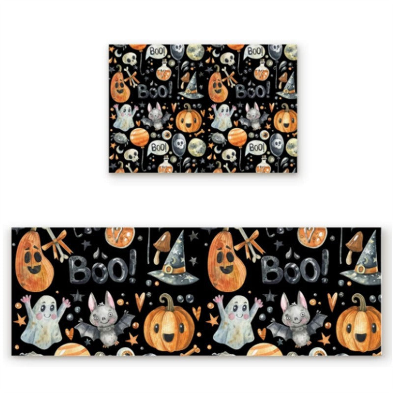 Halloween-Themed Decorative Area Mat