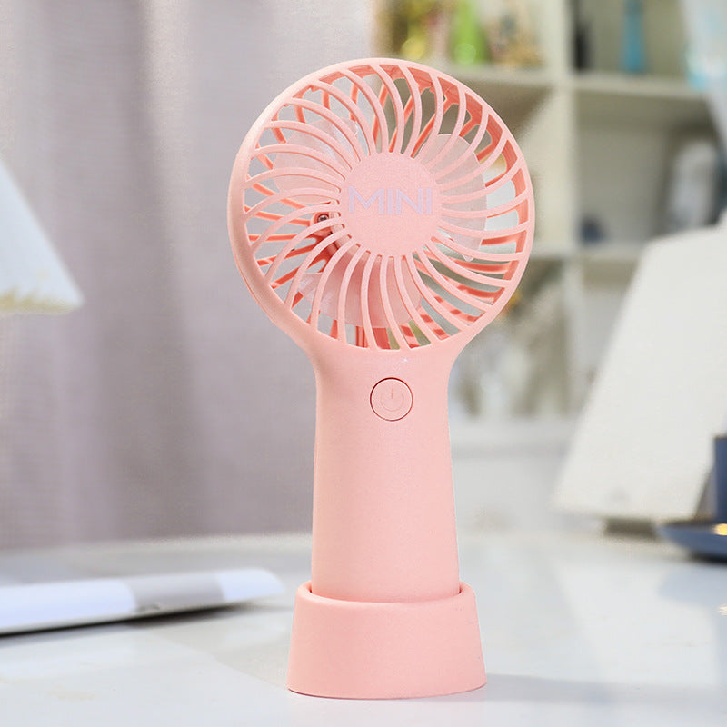 Women Portable Mini Hand Fan with Ergonomic Design Bowlift