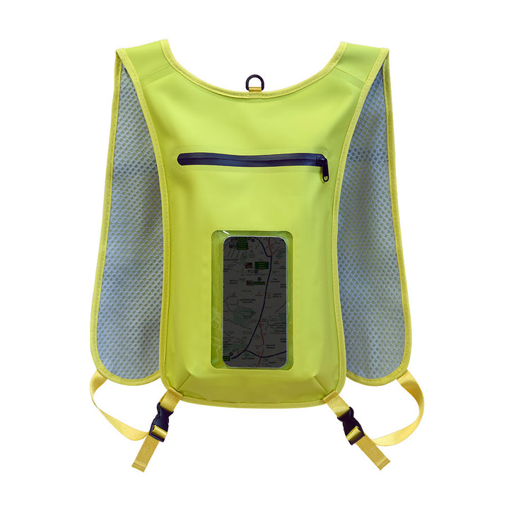 Waterproof Smartphone Backpack with Transparent Front Pocket Bowlift