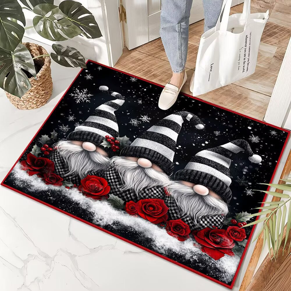 Decorative Holiday Entrance Mat Bowlift