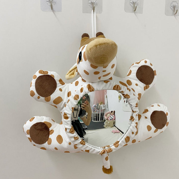 Hanging Plush Fox Nursery Mirror