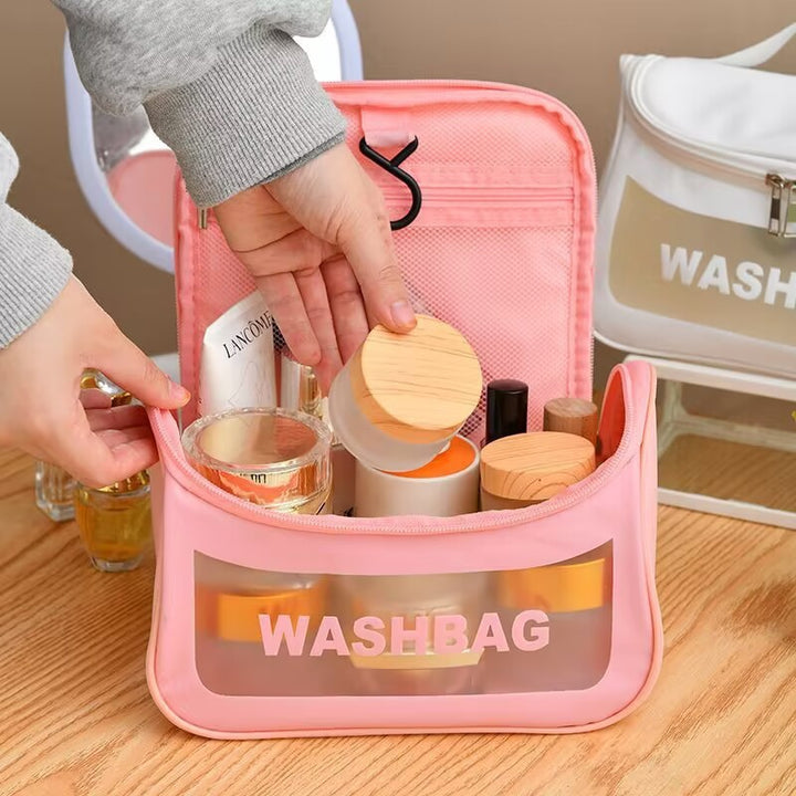Transparent Travel Wash Bag Bowlift
