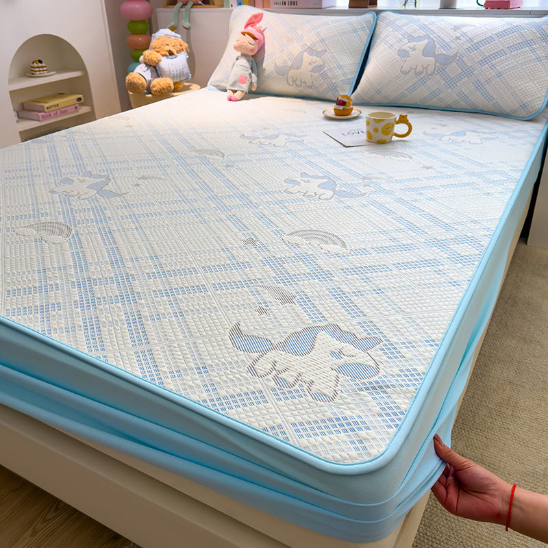 Playful Rainbow Mattress Protector