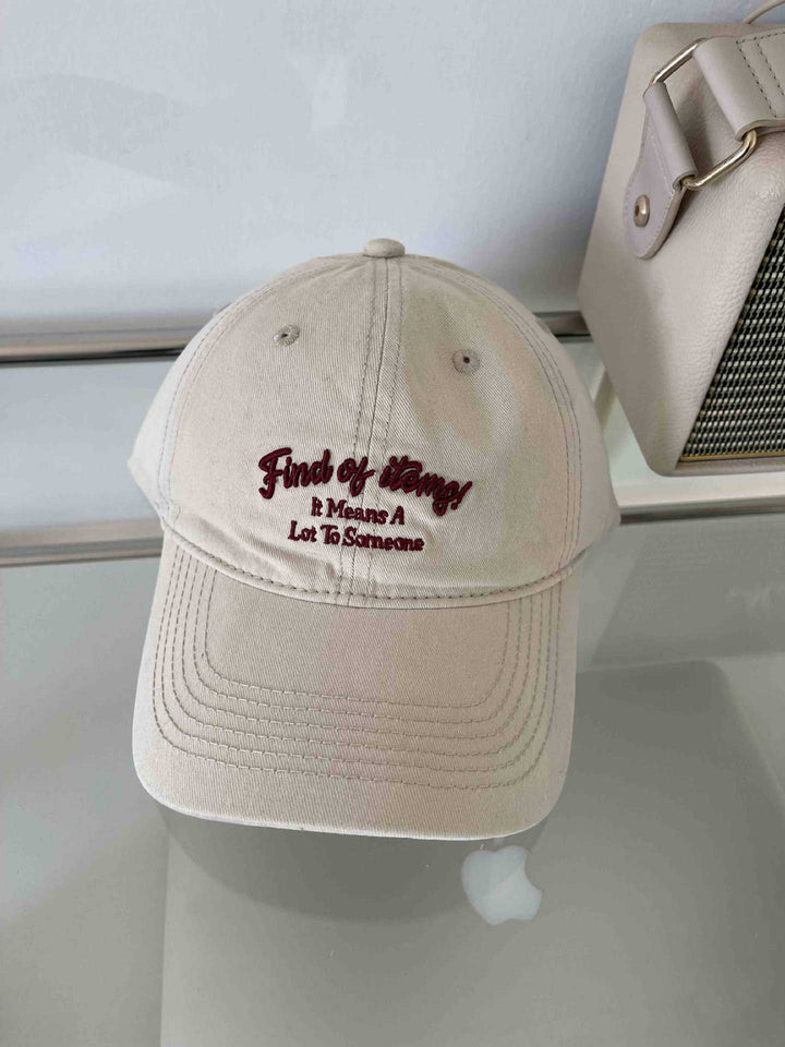 Women's Inspirational Quote Baseball Cap Bowlift
