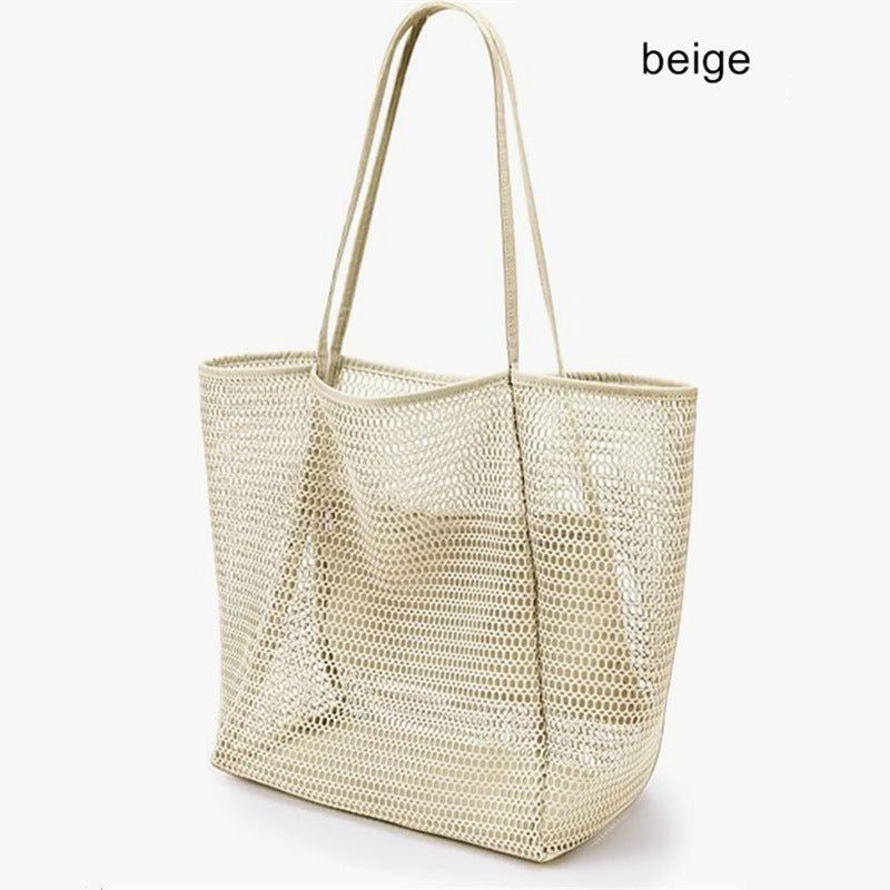Spacious Mesh Beach Tote Bowlift