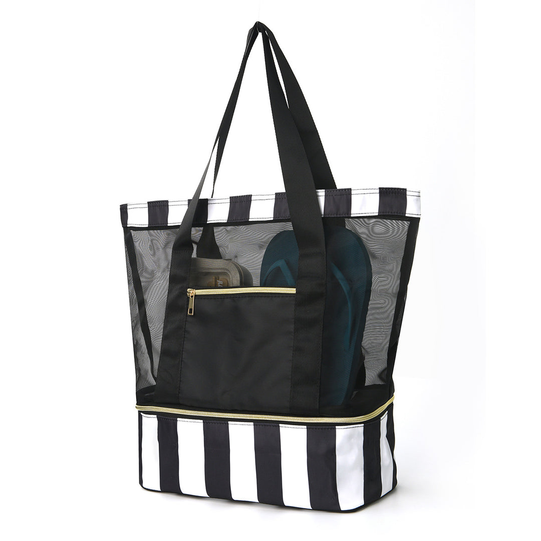 Practical tote bag with mesh design Bowlift