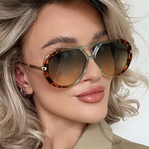 Women's fashionable sunglasses in elegant pilot style Bowlift