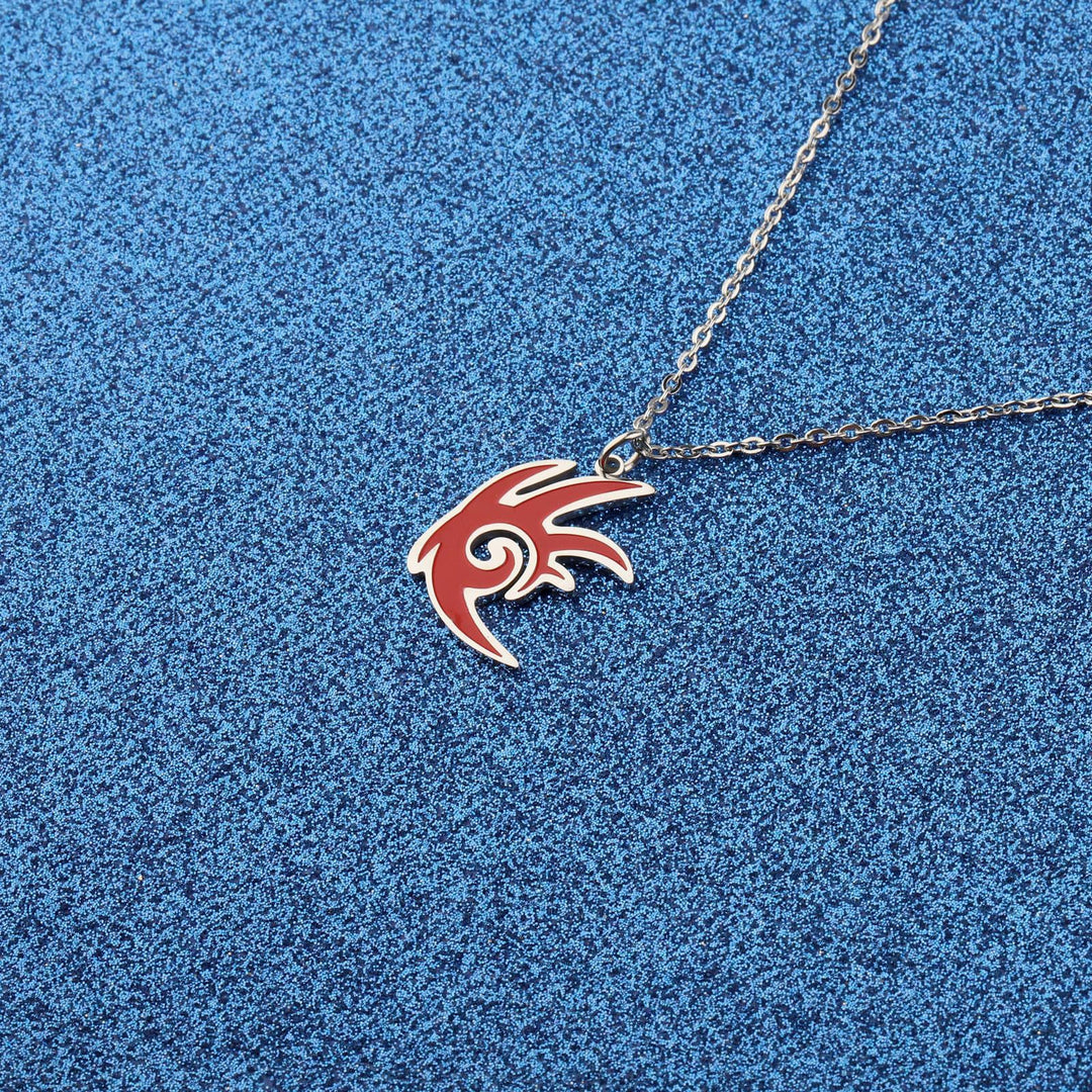 Artistic Swirl Pendant Necklace Bowlift