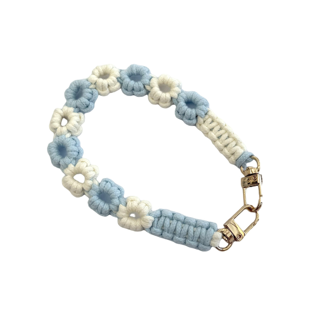 Floral Macrame Eyewear Holder Bowlift