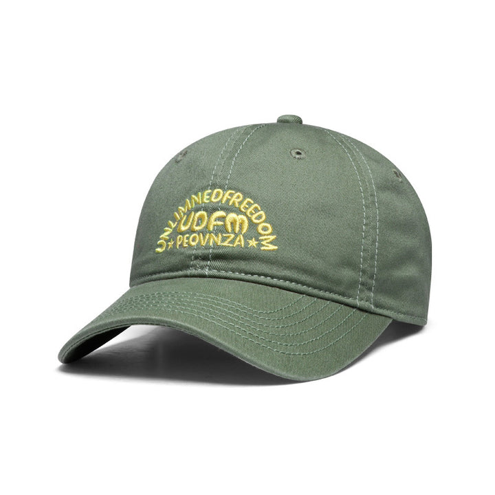 Women's stylish cap with trendy lettering Bowlift