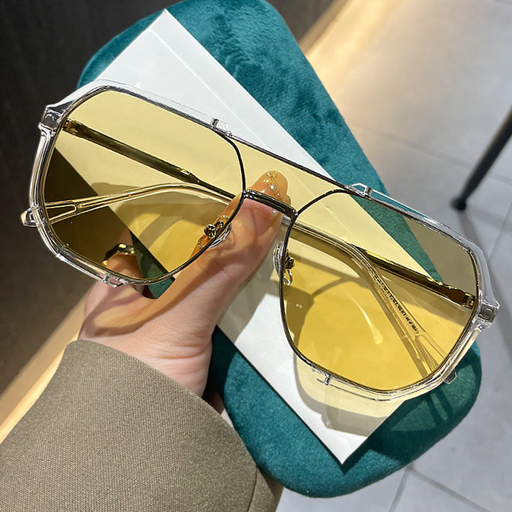 Women’s geometric sunglasses with special frame and UV protection Bowlift