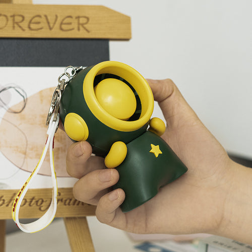 Ladies Portable Mini Fan in Figure Design Bowlift