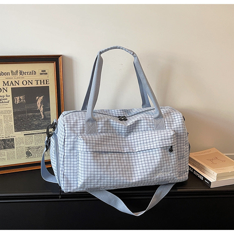 Stylish Patterned Travel Duffle Bag Bowlift